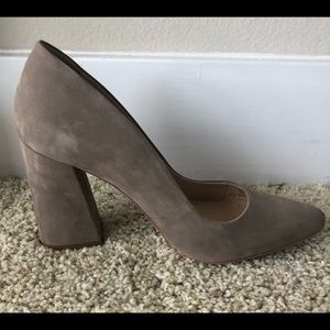 Vince Camuto suede heels